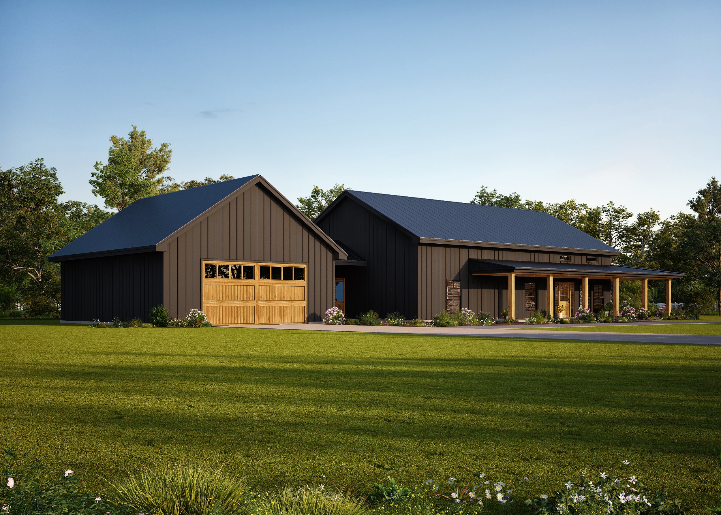 Barndominium Plan B1600-G