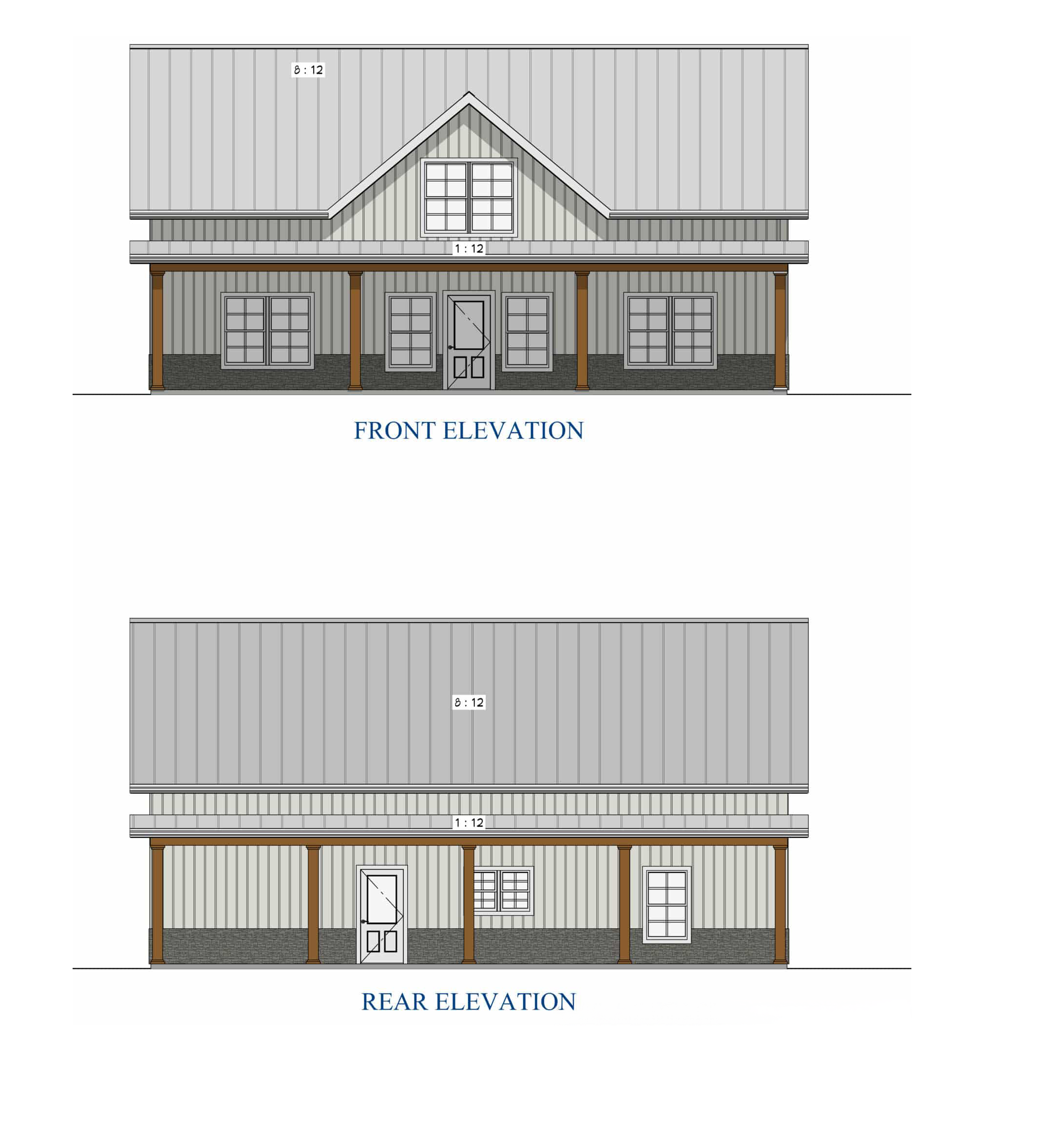 Barndominium Plan B1600