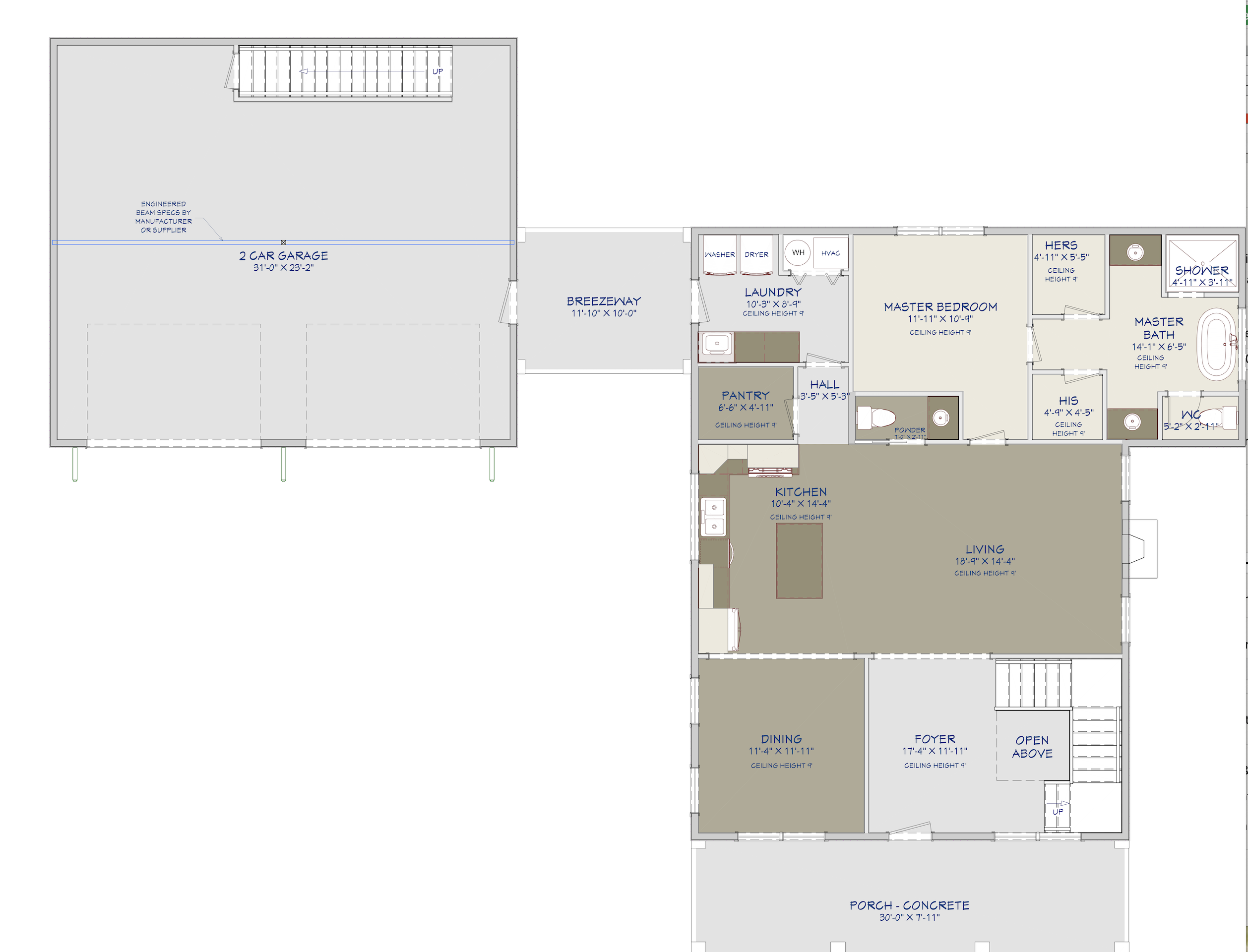 Barndominium Plan B2640