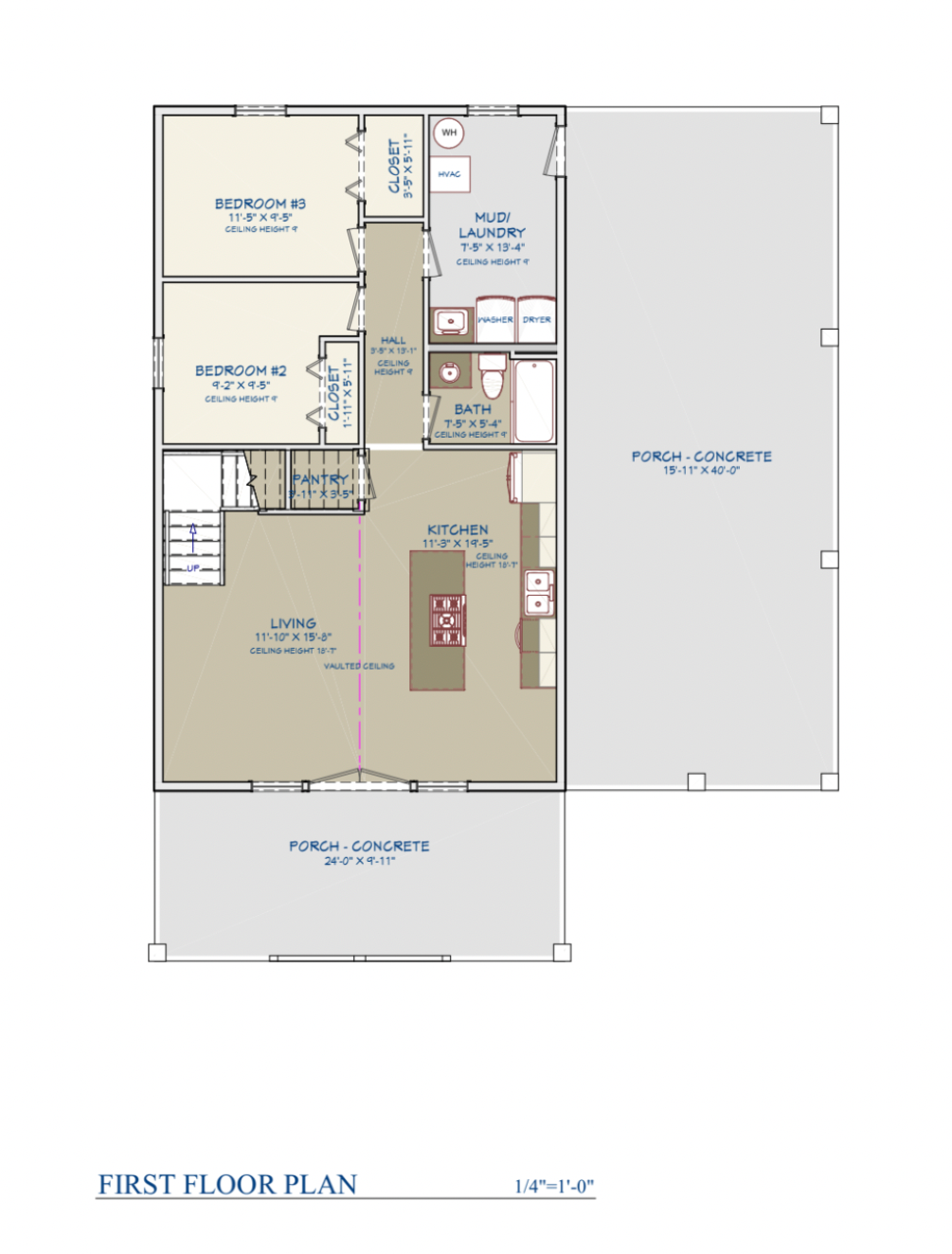 Barndominium Plan B1525